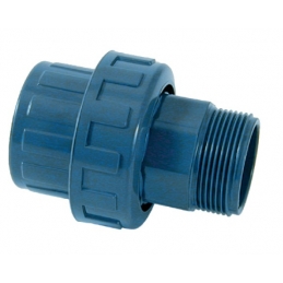 NUDO UNION PVC M/H 1"